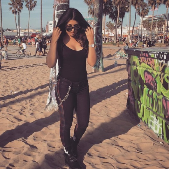 Hudson Two Tone Jeans (Plaid) - Picture 2 of 6